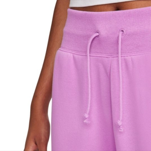 Nike Sportswear Phoenix Fleece High-waisted Oversized Sweatpants - Rush Fuschia - Picture 4 of 12
